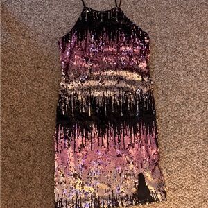 VENUS Elegant Black Dress